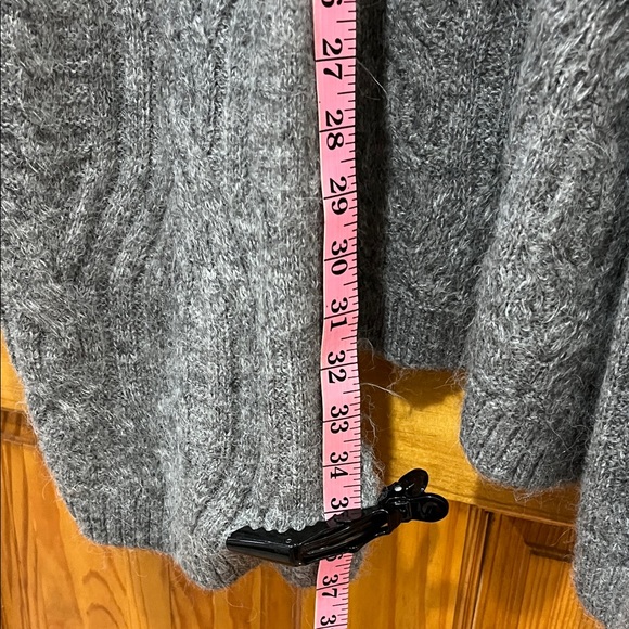 Express Charcoal Gray Women's Cardigan - Picture 5 of 6